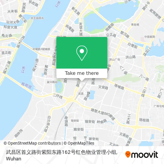 武昌区首义路街紫阳东路162号红色物业管理小组 map