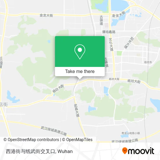 西港街与纸武街交叉口 map