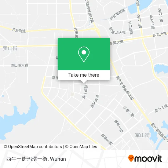 西牛一街玛瑙一街 map