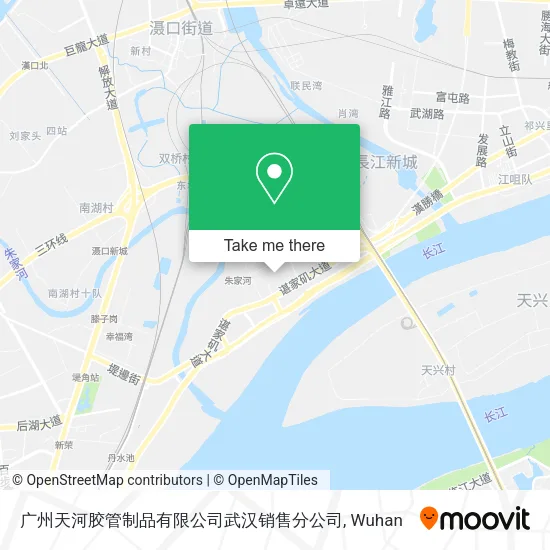 广州天河胶管制品有限公司武汉销售分公司 map