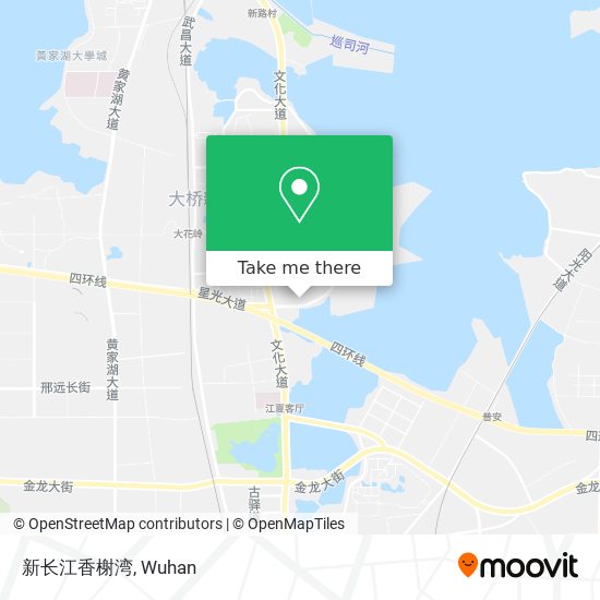 新长江香榭湾 map