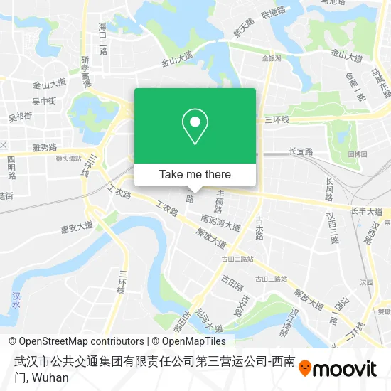 武汉市公共交通集团有限责任公司第三营运公司-西南门 map