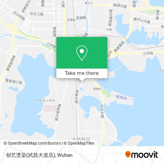 创艺烫染(武昌大道店) map