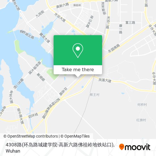 4308路(环岛路城建学院-高新六路佛祖岭地铁站口) map