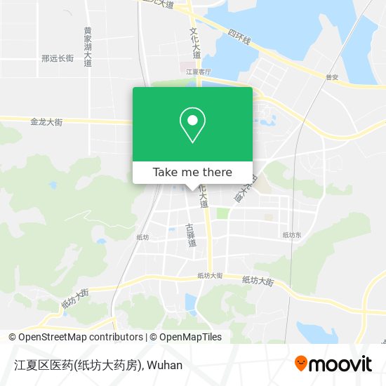江夏区医药(纸坊大药房) map