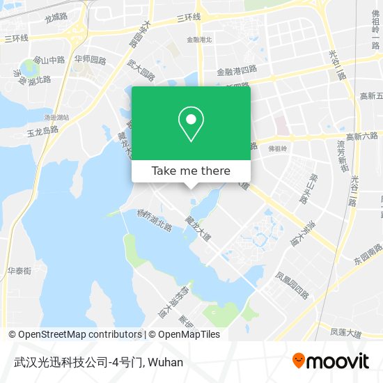 武汉光迅科技公司-4号门 map