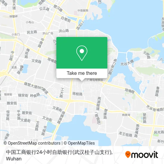 中国工商银行24小时自助银行(武汉桂子山支行) map