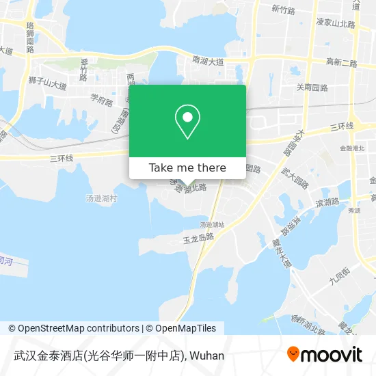武汉金泰酒店(光谷华师一附中店) map