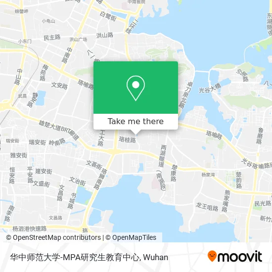 华中师范大学-MPA研究生教育中心 map