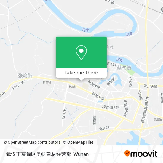 武汉市蔡甸区奥帆建材经营部 map
