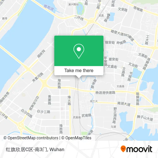 红旗欣居C区-南3门 map