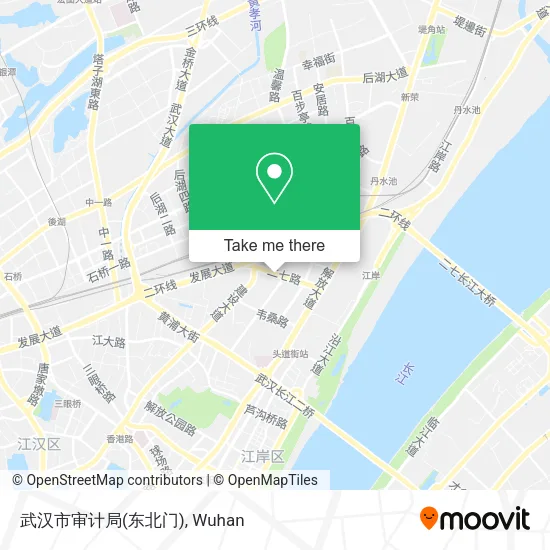 武汉市审计局(东北门) map