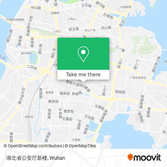 湖北省公安厅新楼 map