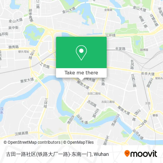古田一路社区(铁路大厂一路)-东南一门 map