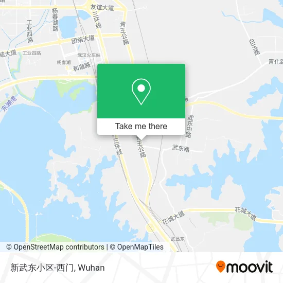 新武东小区-西门 map