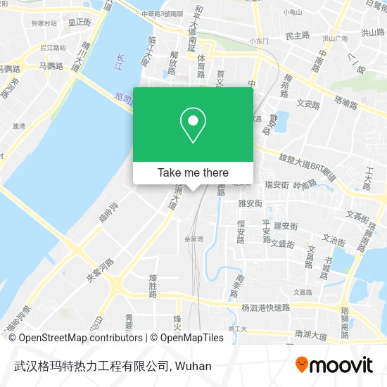 武汉格玛特热力工程有限公司 map