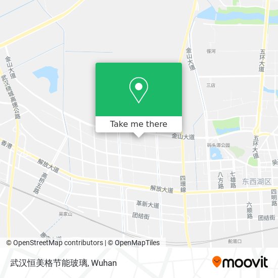 武汉恒美格节能玻璃 map