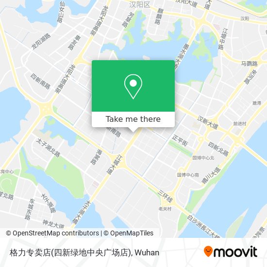 格力专卖店(四新绿地中央广场店) map