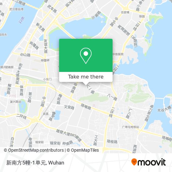 新南方5幢-1单元 map