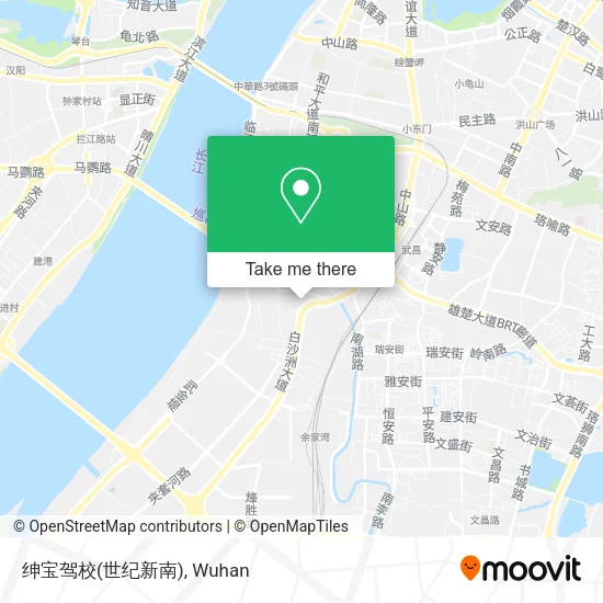 绅宝驾校(世纪新南) map