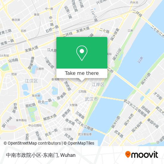 中南市政院小区-东南门 map