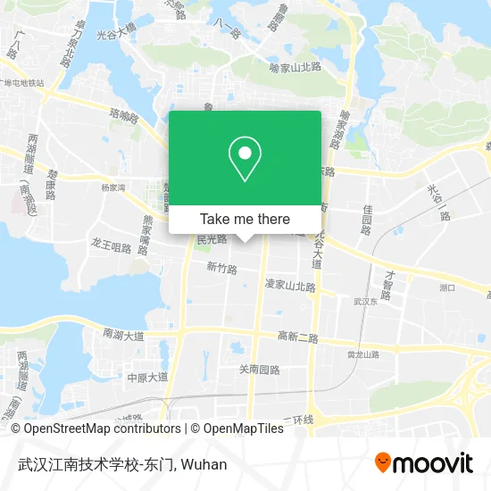 武汉江南技术学校-东门 map