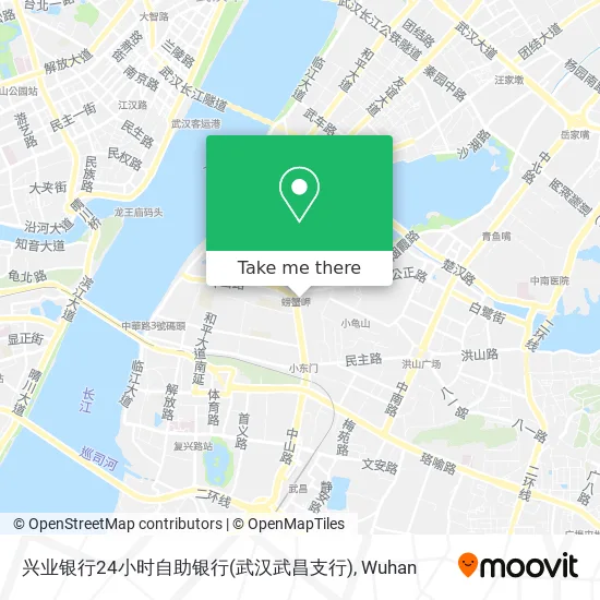 兴业银行24小时自助银行(武汉武昌支行) map
