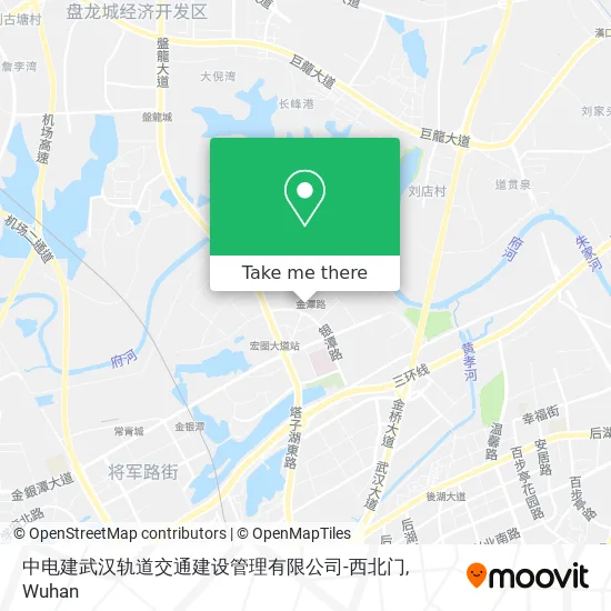 中电建武汉轨道交通建设管理有限公司-西北门 map