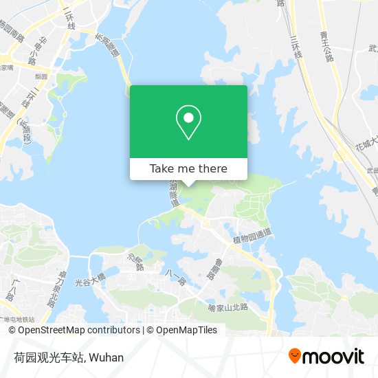 荷园观光车站 map