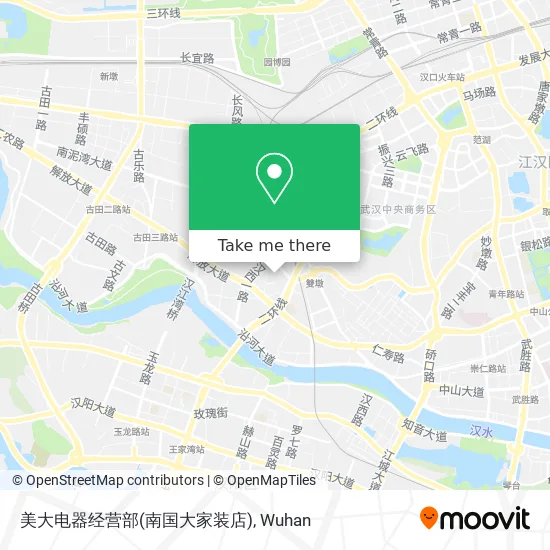 美大电器经营部(南国大家装店) map