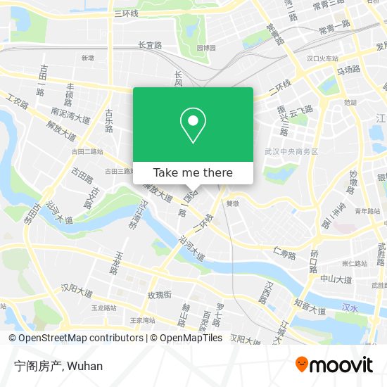 宁阁房产 map