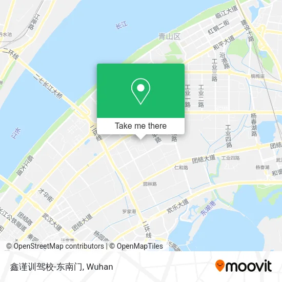 鑫谨训驾校-东南门 map