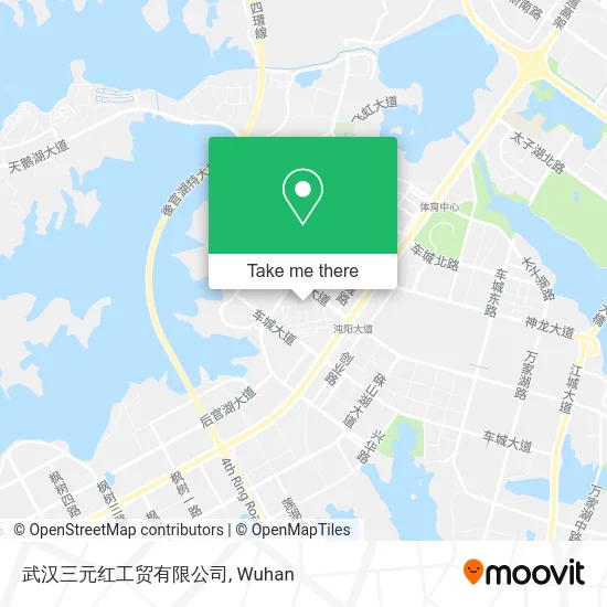 武汉三元红工贸有限公司 map