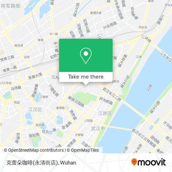 克蕾朵咖啡(永清街店) map