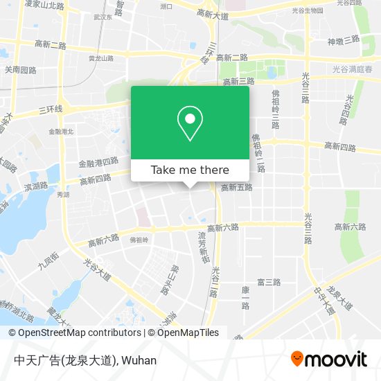 中天广告(龙泉大道) map