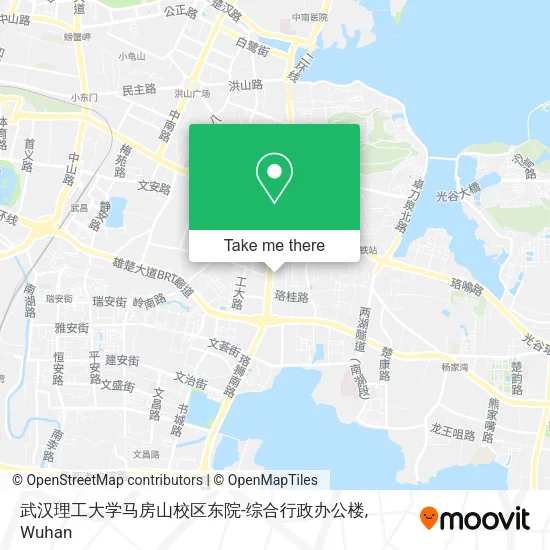 武汉理工大学马房山校区东院-综合行政办公楼 map