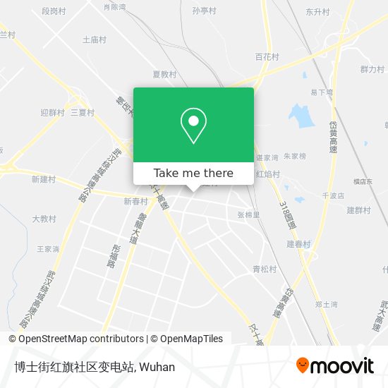 博士街红旗社区变电站 map