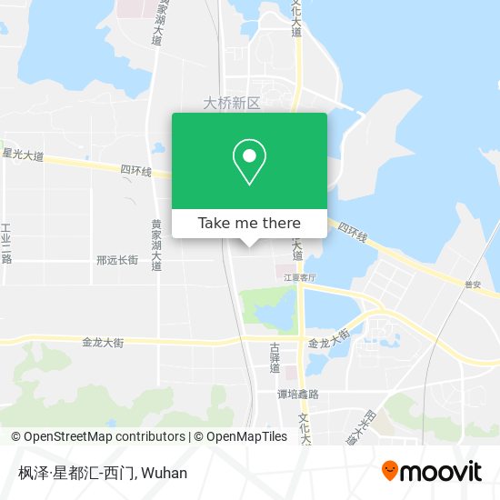 枫泽·星都汇-西门 map