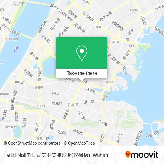 奈田-Nail'T-日式美甲美睫沙龙(汉街店) map