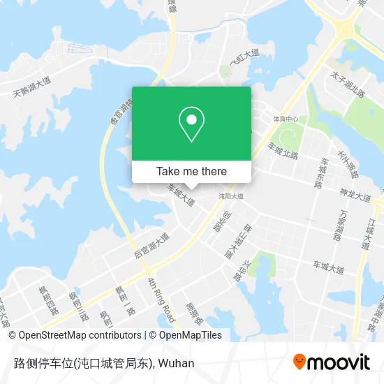 路侧停车位(沌口城管局东) map