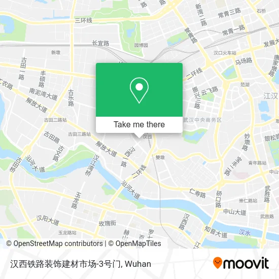 汉西铁路装饰建材市场-3号门 map