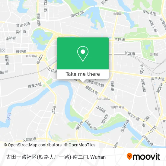 古田一路社区(铁路大厂一路)-南二门 map