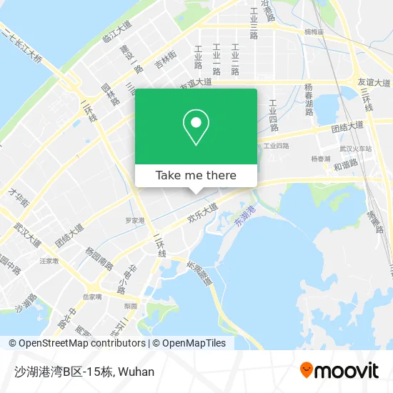 沙湖港湾B区-15栋 map