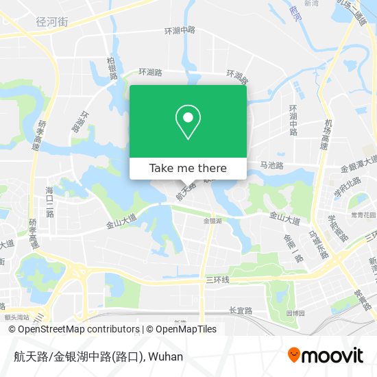 航天路/金银湖中路(路口) map