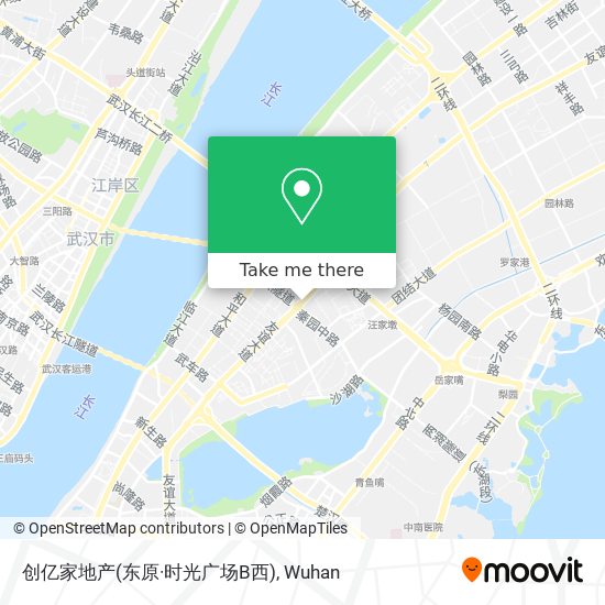 创亿家地产(东原·时光广场B西) map