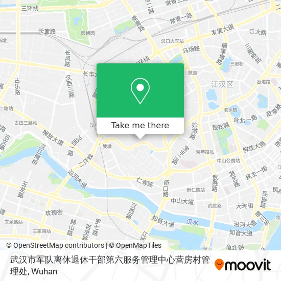 武汉市军队离休退休干部第六服务管理中心营房村管理处 map