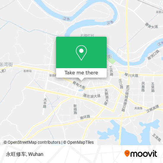 永旺修车 map