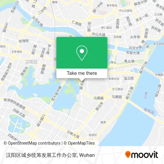 汉阳区城乡统筹发展工作办公室 map
