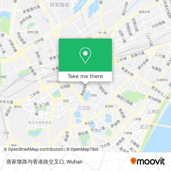 唐家墩路与香港路交叉口 map