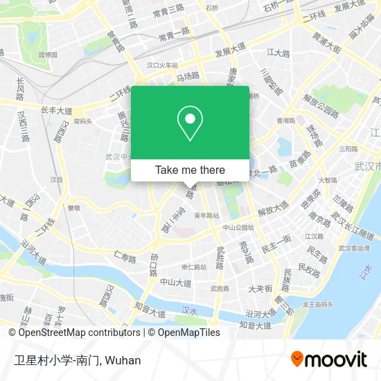 卫星村小学-南门 map